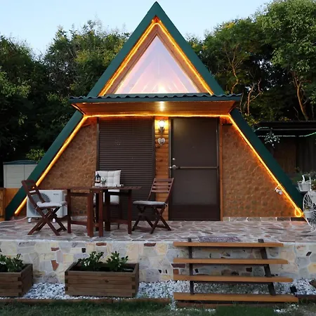 شاليه Heartland Handmade Wooden Ormos (Thessaloniki)